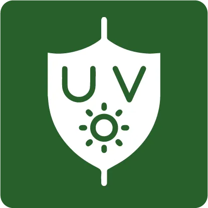 Green Shield Icono Rayos UV